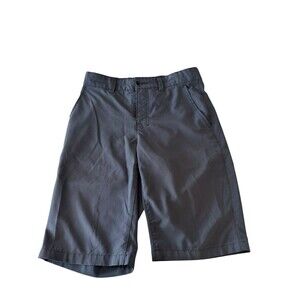 Tony Hawk Boys Board Shorts Gray Size 12 Touch And Button Fasteners Back Pocket